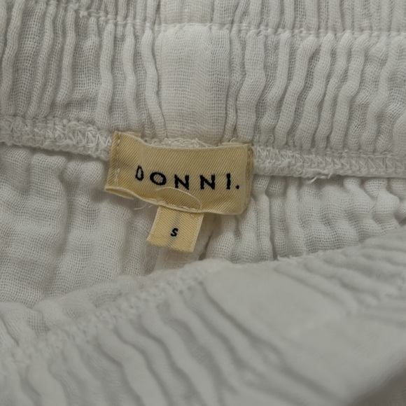 DONNI. white pant - size S - Picture 2 of 4